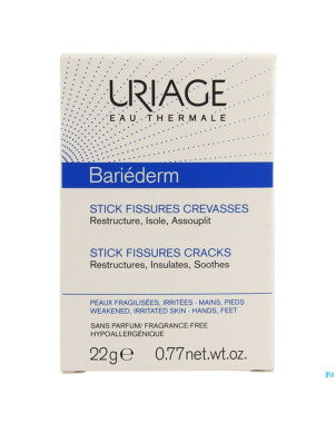 Uriage bariederm fissures-crevasses stick 22g