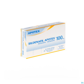 Sildenafil 100 mg apotex comp pell  4x100mg