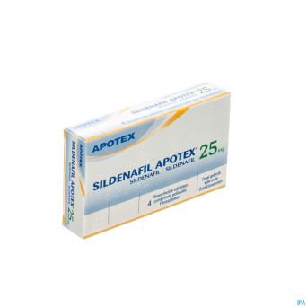 Sildenafil  25 mg apotex comp pell  4x 25mg