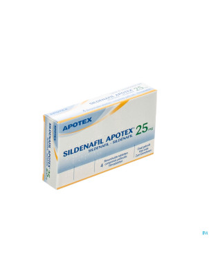 Sildenafil  25 mg apotex comp pell  4x 25mg