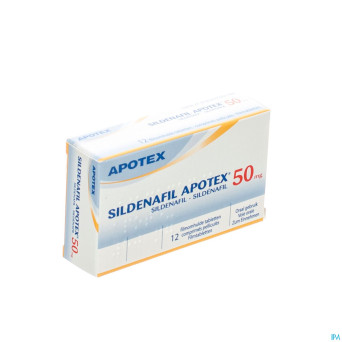 Sildenafil  50 mg apotex comp pell 12x 50mg