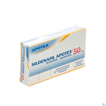 Sildenafil  50 mg apotex comp pell  4 x  50 mg