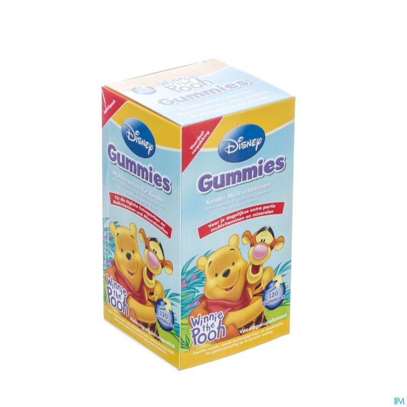 Disney multivitamines enf winnie the pooh  gum.120