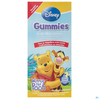Disney multivitamines enf winnie the pooh  gum.120
