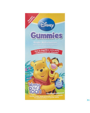 Disney multivitamines enf winnie the pooh  gum.120