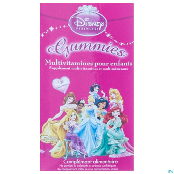 Disney multivitamines enf princess    gum.120