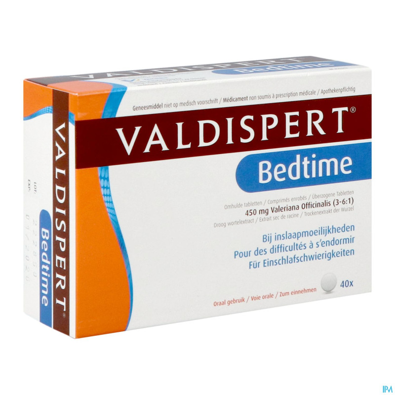 Valdispert bedtime comp enrob 40