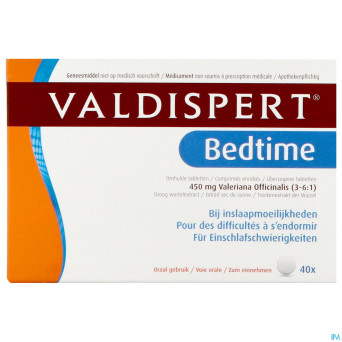 Valdispert bedtime comp enrob 40