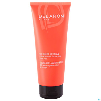 Delarom gel douche-bain orange    tube 200ml 2106