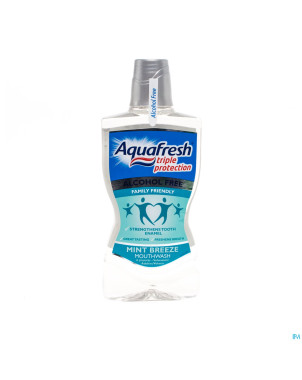 Aquafresh mint breeze eau buccale 500ml