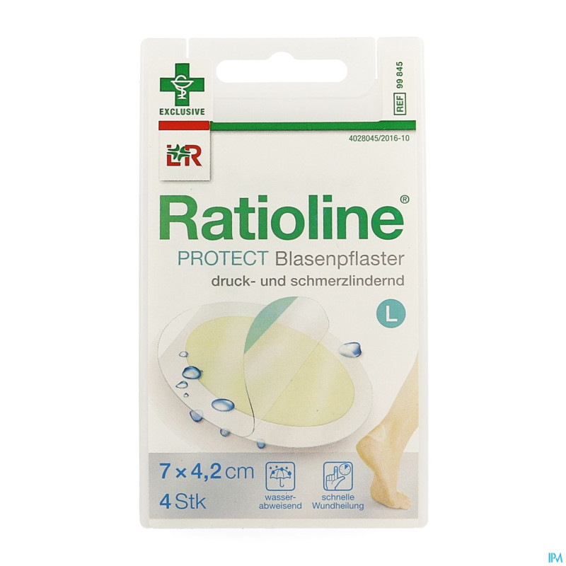 Ratioline protect pansement ampoules grand 4 99845