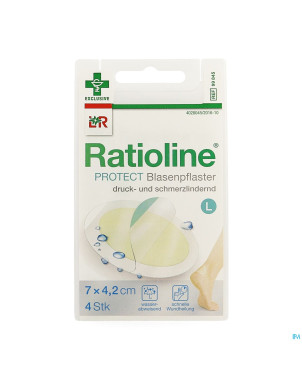 Ratioline protect pansement ampoules grand 4 99845