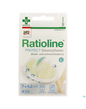 Ratioline protect pansement ampoules grand 4 99845