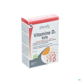 Physalis vitamine d3    caps 100