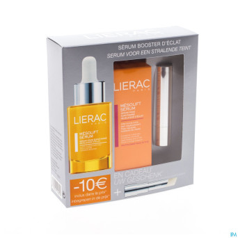 Lierac coffret mesolift serum+bme levre rose gloss