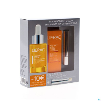 Lierac coffret mesolift serum+bme levre rose gloss