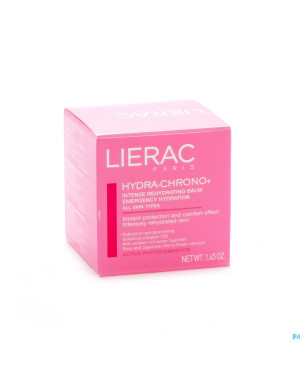 Lierac hydra chrono pot 40ml action prix