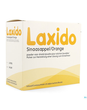 Laxido orange impexeco pdr sach 20 x 13,8g pip