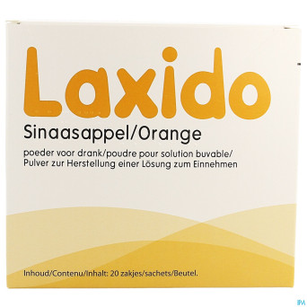 Laxido orange impexeco pdr sach 20 x 13,8g pip