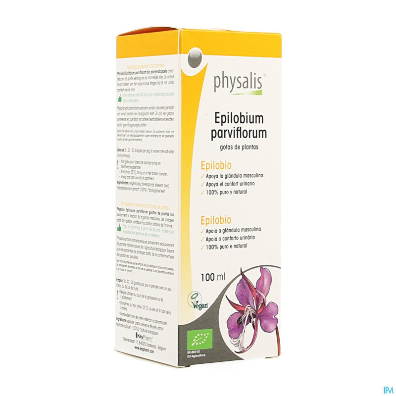 Physalis epf epilobium parviflorum bio    100ml