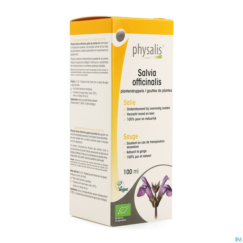 Physalis epf salvia officinalis bio    100ml