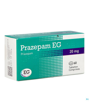 Prazepam eg 20 mg tabl  60 x 20 mg