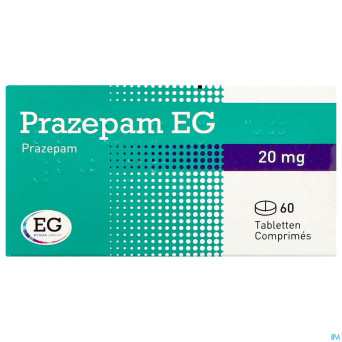 Prazepam eg 20 mg tabl  60 x 20 mg