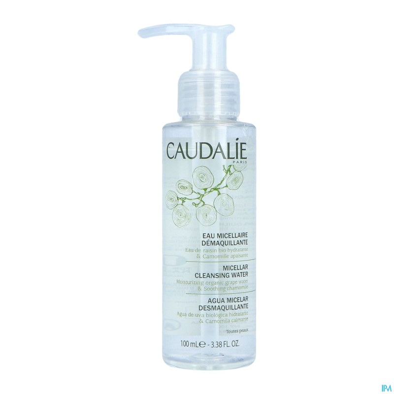 Caudalie mini eau micellaire demaq.    100ml