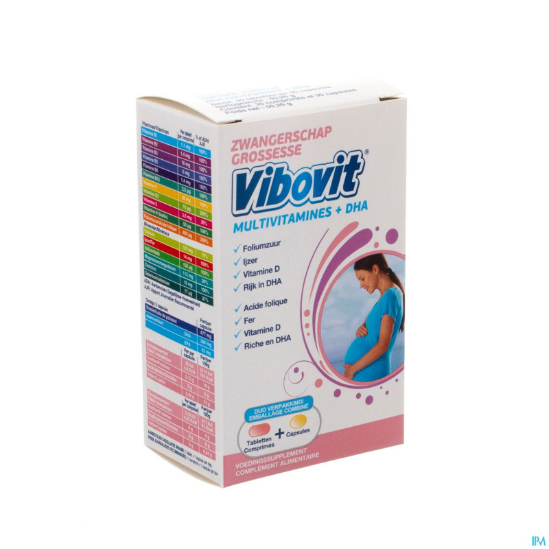 Vibovit grossesse    30 tabl + 30 caps
