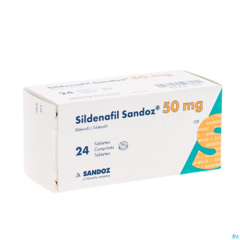 Sildenafil sandoz  50mg comp pell 24x 50mg