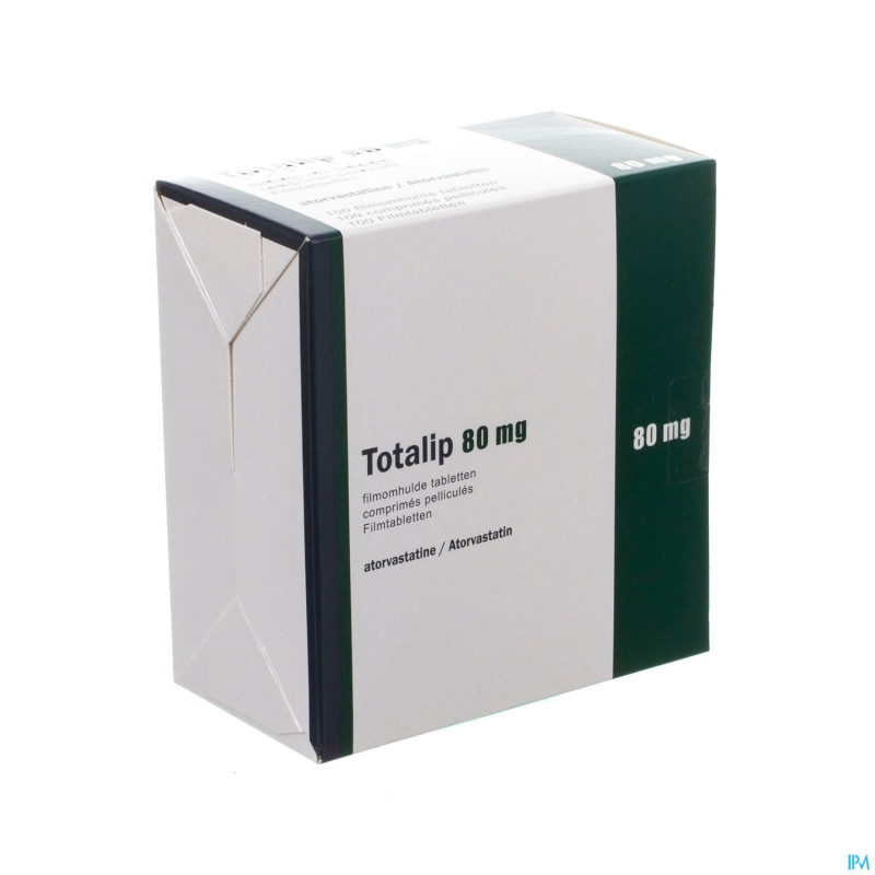 Totalip 80 mg impexeco comp pell 100 pip
