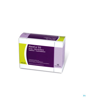 Alenca d3 16x(1tabl70mg+6x1000mg/800ie)cfr 3483096