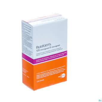 Flutiform 125 mcg/ 5mcg aerosol suspensie