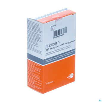 Flutiform 250 mcg/10mcg aerosol suspensie