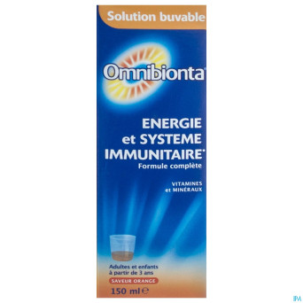 Omnibionta solution buvable orange 150ml