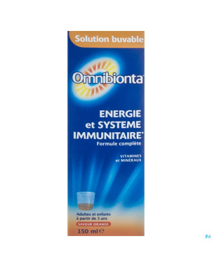 Omnibionta solution buvable orange 150ml