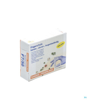 Doigtier sander f7 bleu 50    covarmed