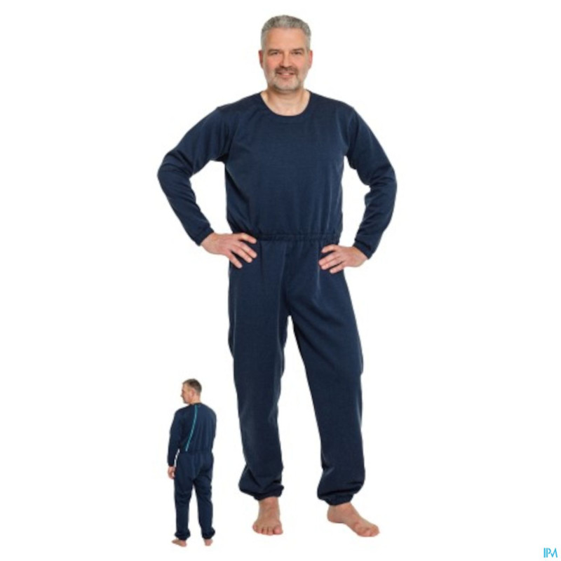 Suprima 4740 salopette ferm.dos a/dechir. bleu xxl