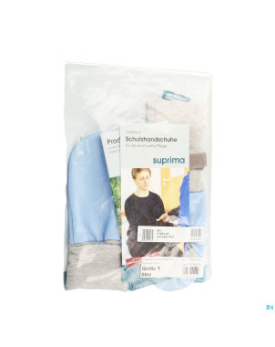 Suprima 4829 gants patient enfant bleu 1