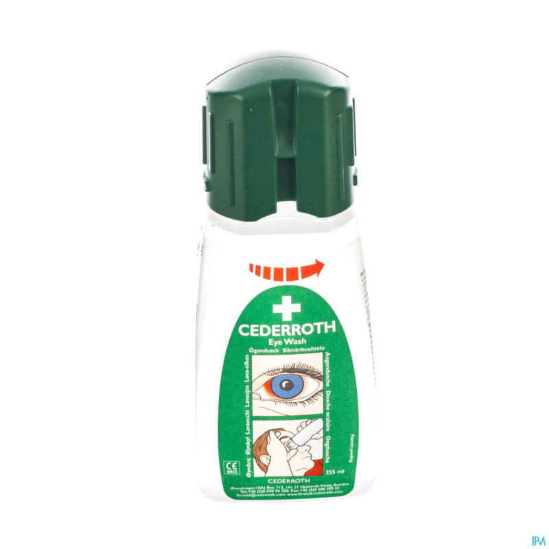 Rince-oeil cederroth mini 235ml    covarmed