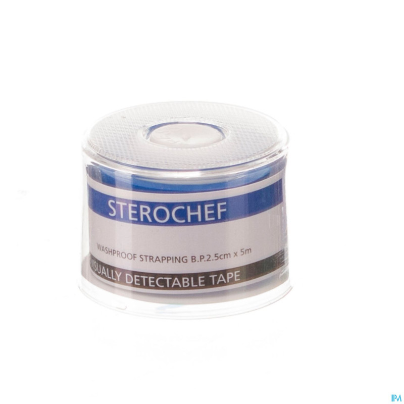 Sparadrap bleu rouleau 2,5cmx5m    covarmed