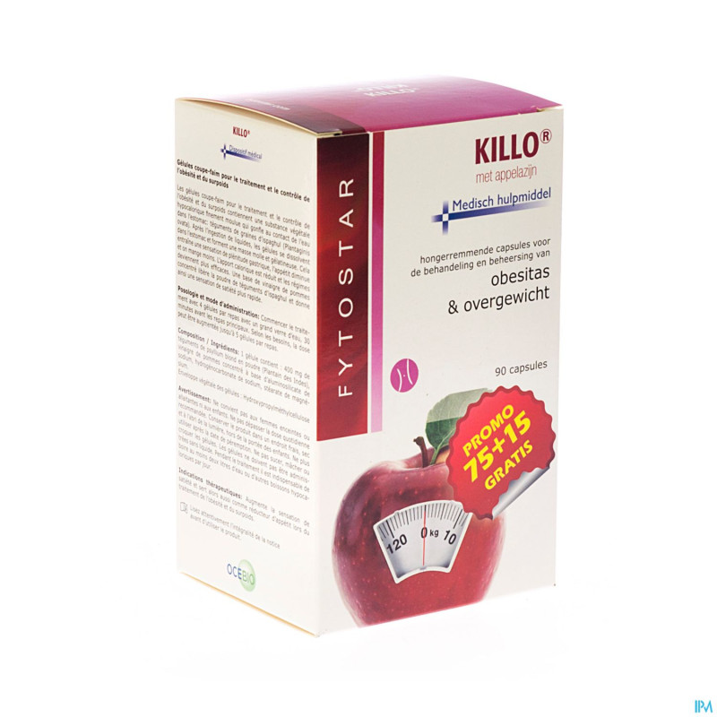 Fytostar killo    caps 75 + 15