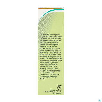 Rhinivex 1mg/ml spray nasal sol 10ml