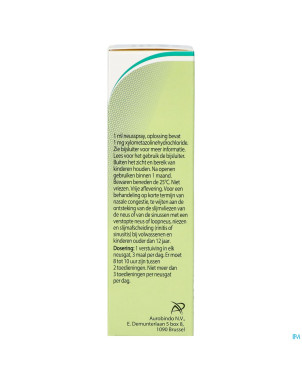 Rhinivex 1mg/ml spray nasal sol 10ml