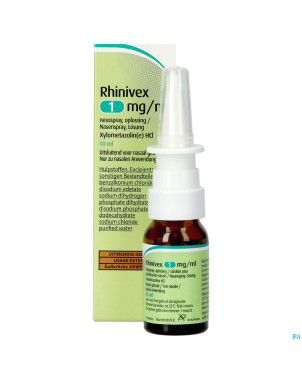 Rhinivex 1mg/ml spray nasal sol 10ml