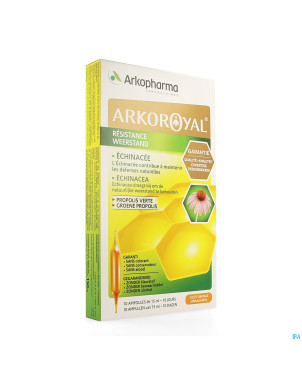 Arkoroyal propolis vert amp 10x15ml