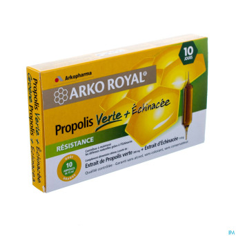 Arkoroyal propolis vert amp 10x15ml