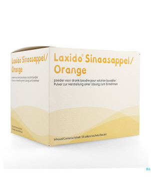 Laxido orange impexeco pdr sach 50 x 13,8g pip