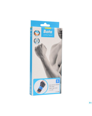 Bota ortho serre poignet main 501 noir  n5