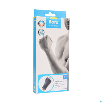 Bota ortho serre poignet main 505 noir  n5